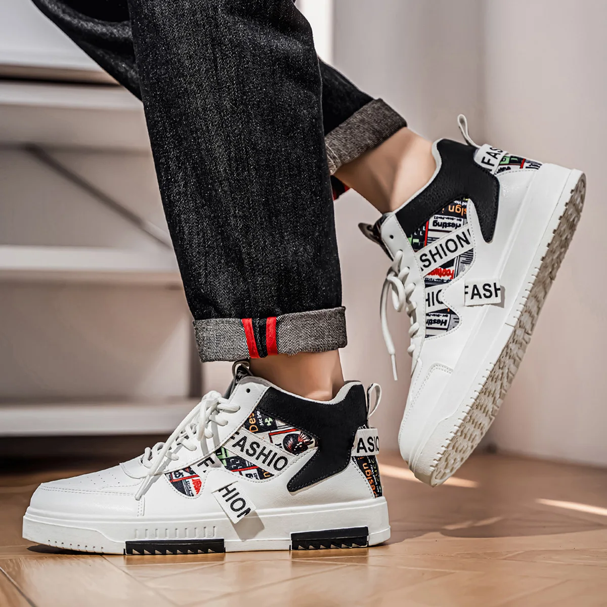 Men's casual sports outdoor hiking trendy fashion street comfortable - Image 5