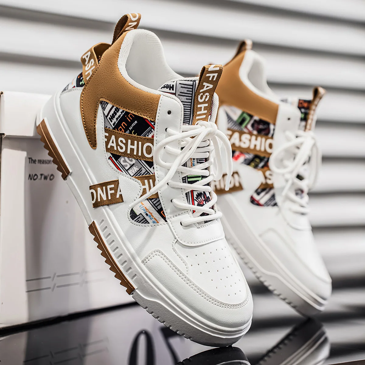 Men's casual sports outdoor hiking trendy fashion street comfortable - Image 4