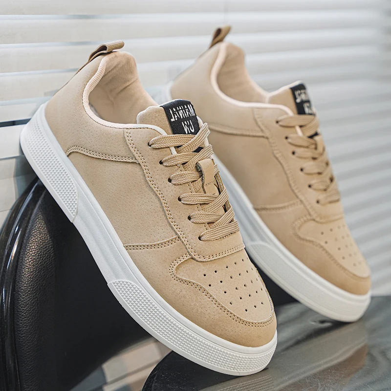 Men’s Green Urban Sneakers – Platform Skate Shoes, Big Sizes 47–48 - Image 3